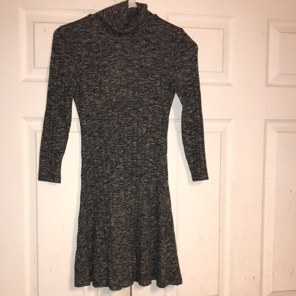 Juniors American Eagle Outfitters Marled Turtleneck Dress